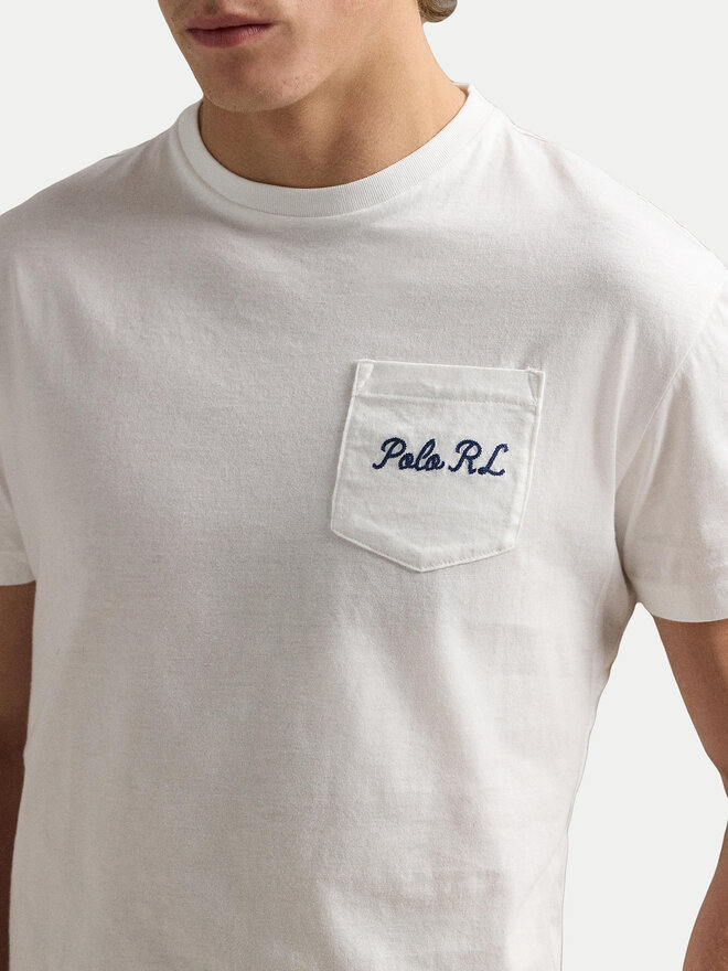 Polo Ralph Lauren Polo Ralph Lauren Camiseta 710969631001 Blanco Custom Slim Fit