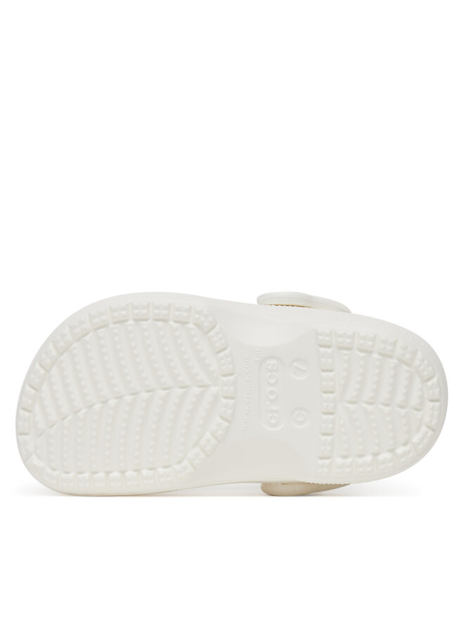 Crocs Klapki Crocs BAYA CLOG T 207012-100 Biały