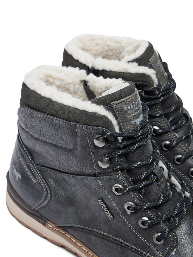 Mustang Schnürschuhe Mustang 4141-604-259 BIG2 Grau