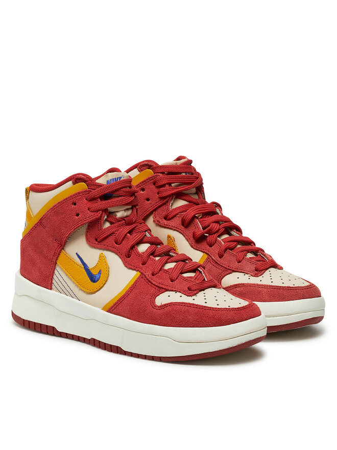 Nike Sneakersy Nike Dunk High Up DH3718 600 Pomarańczowy