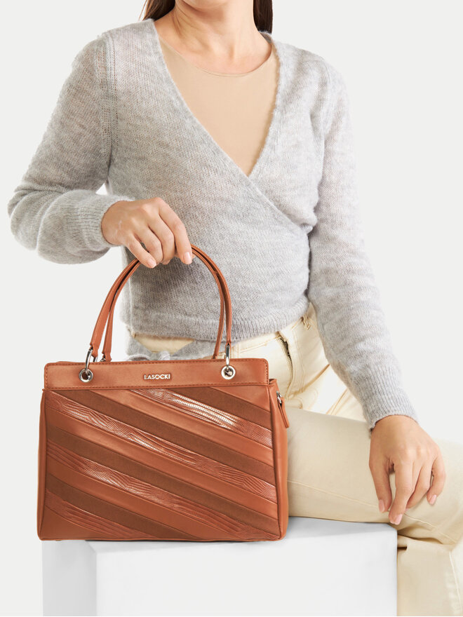 Lasocki Handtasche Lasocki LSK-X-012-07 Braun