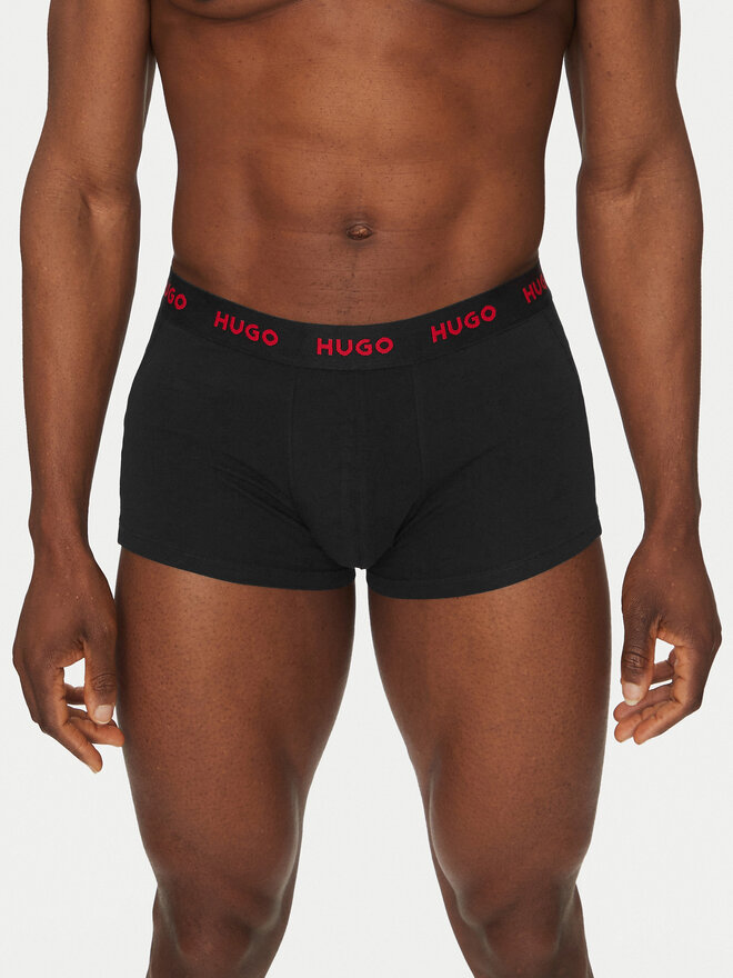 HUGO HUGO Boxershorts-Set Trunk Triplet Pack 50532611 Grau