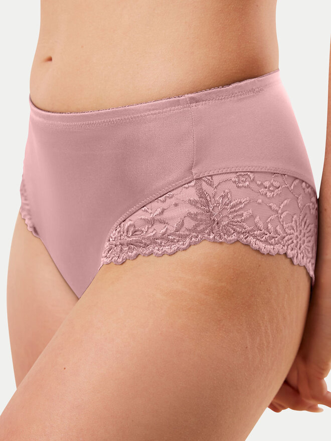 Triumph Triumph Klasszikus magas derekú alsó Ladyform Soft Maxi 10210671 Rózsaszín