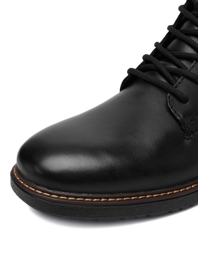 Rieker Schnürschuhe Rieker 33143-00 Schwarz