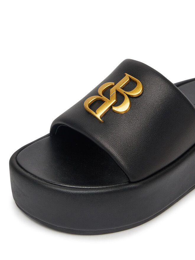 Badura Pantoletten Badura CROCUS-V1925-08-1 Schwarz