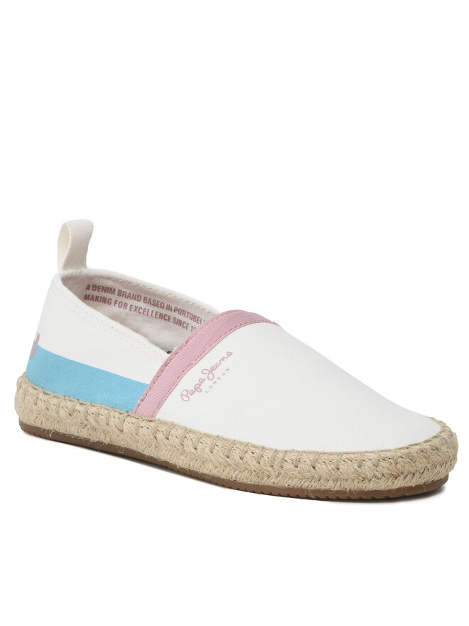 Pepe Jeans Espadrilės Pepe Jeans Tourist Camp G PGS10171 Balta