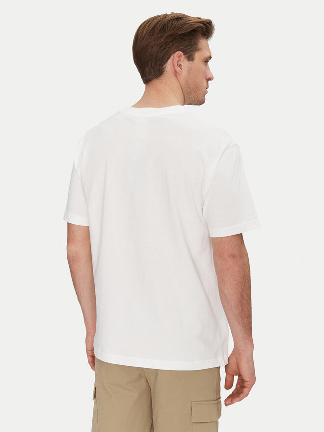New Balance New Balance Camiseta MT51978 Blanco Relaxed Fit