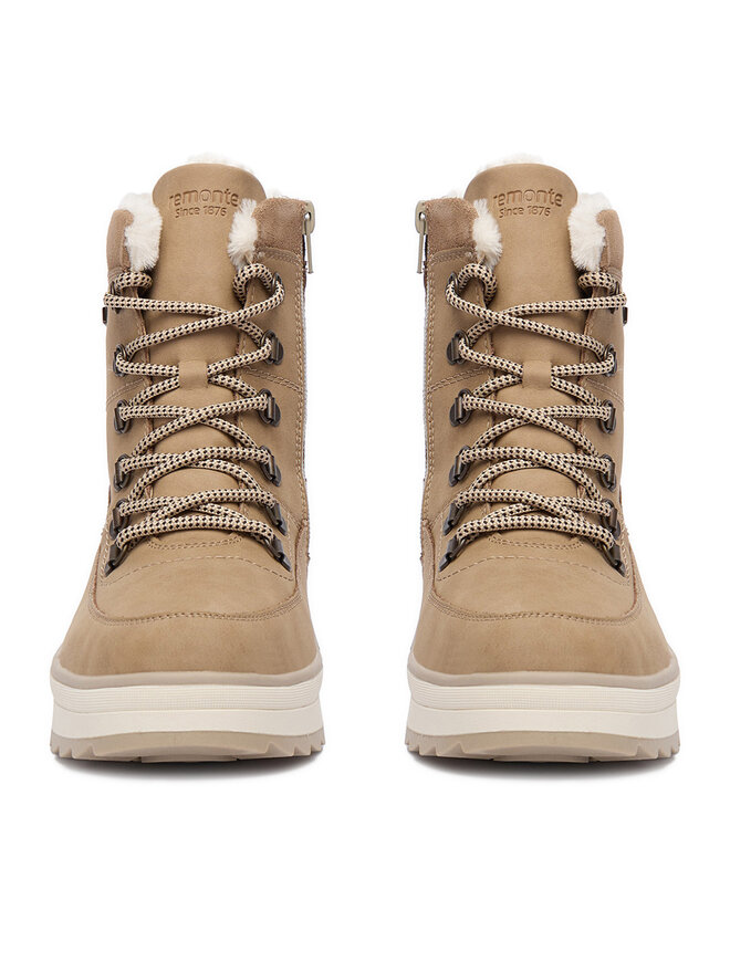 Remonte Schnürschuhe Remonte CEO-D2B74-20 Beige