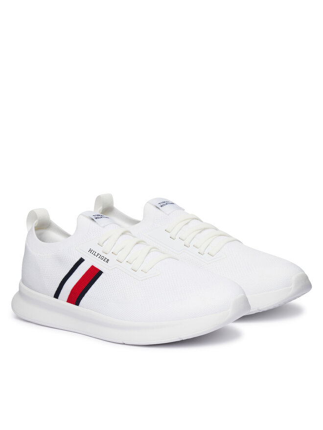 Tommy Hilfiger Sneakers Tommy Hilfiger Lightweight Knitted Runner FM0FM05756 Weiß