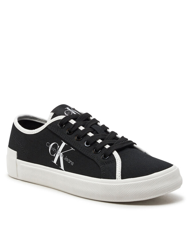 Calvin Klein Jeans Tenisice Calvin Klein Jeans Skater Vulcanized Low Cs Ml Mr YW0YW01453 Crna