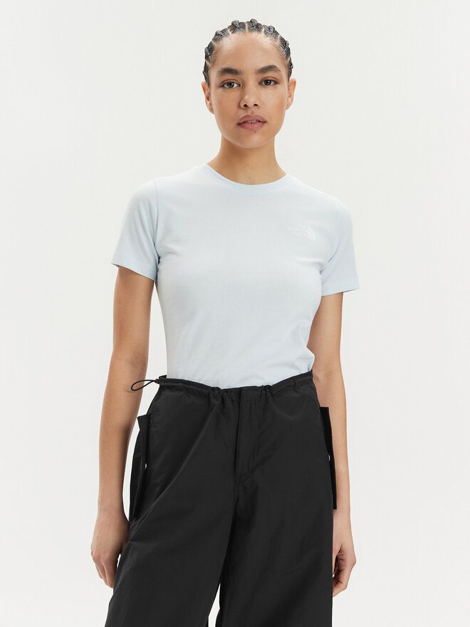 The North Face The North Face Camiseta Redbox NF0A87NM Celeste Regular Fit