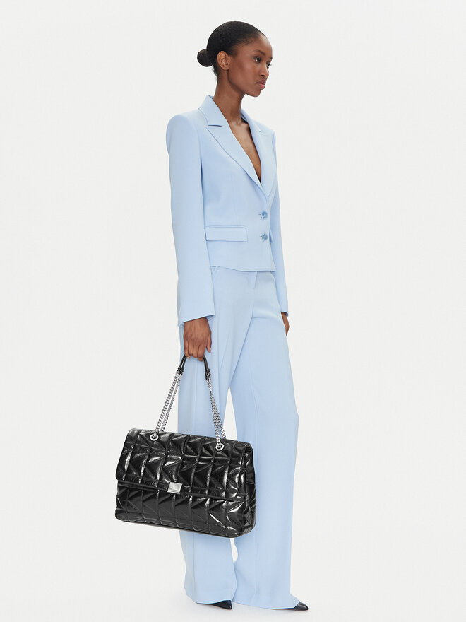 KARL LAGERFELD Ročna torba KARL LAGERFELD A1W30393 Črna