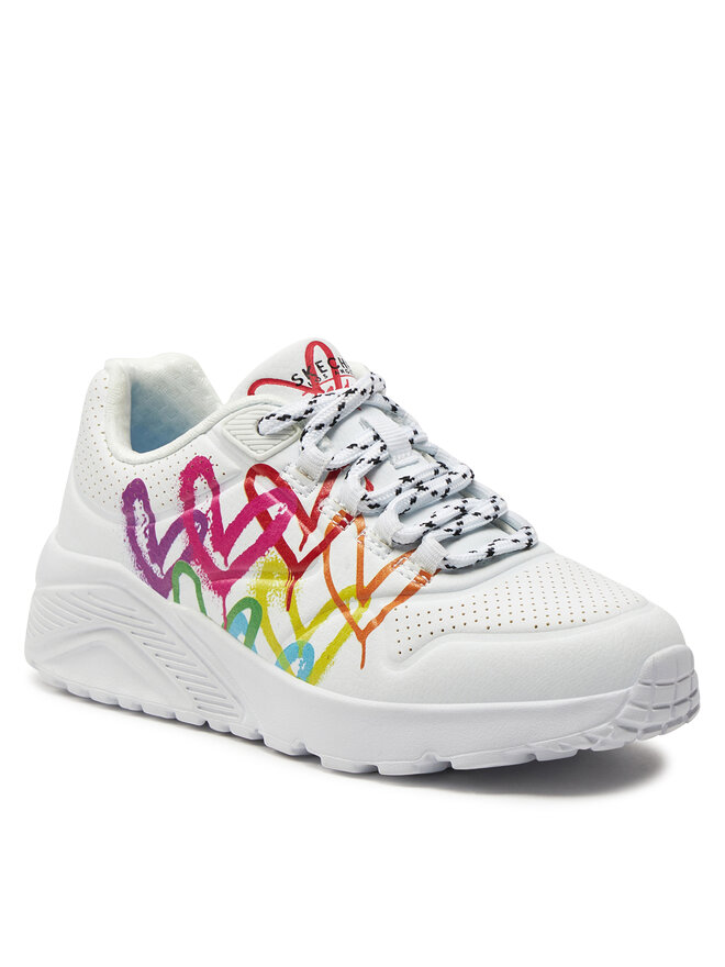 Skechers Sneakers Skechers Love Brights 314061L/WMLT Alb