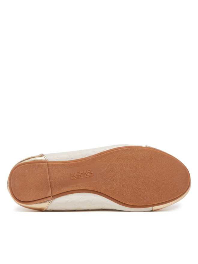 MICHAEL Michael Kors Ballerine MICHAEL Michael Kors Kenya Bow MK01365256 Écru