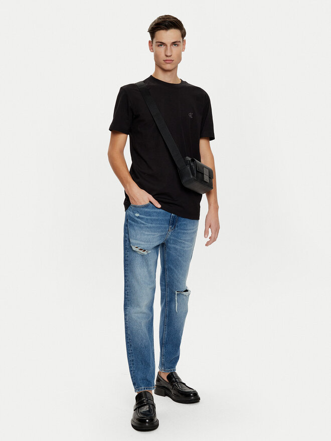 Calvin Klein Jeans Calvin Klein Jeans T-Shirt J30J326683 Μαύρο Regular Fit