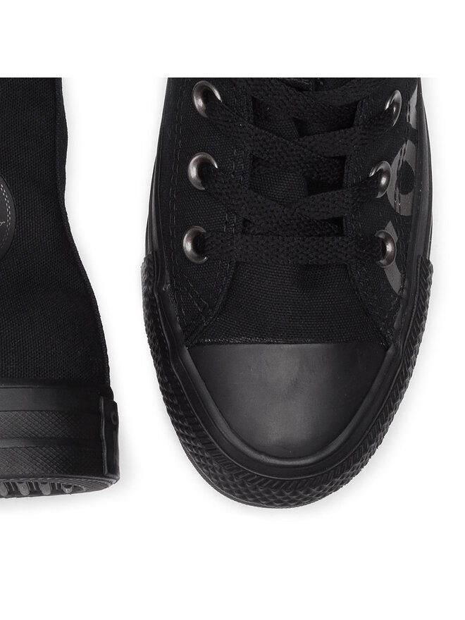 Converse Sneakers aus Stoff Converse Ctas Hi 165429C Schwarz