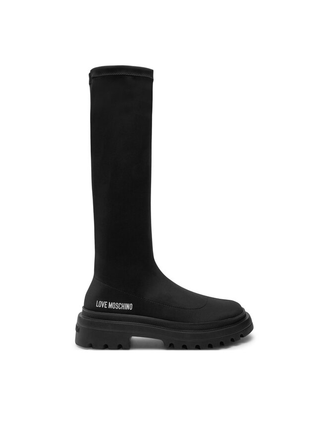 Boots moschino on sale