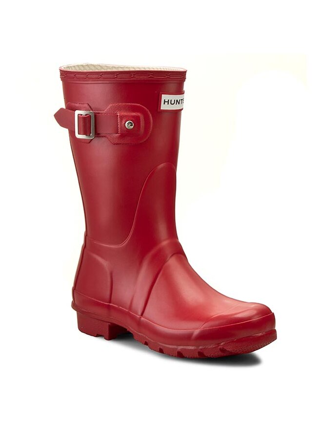 Hunter Гумени ботуши Hunter Original Short WFS1000RMA Червен