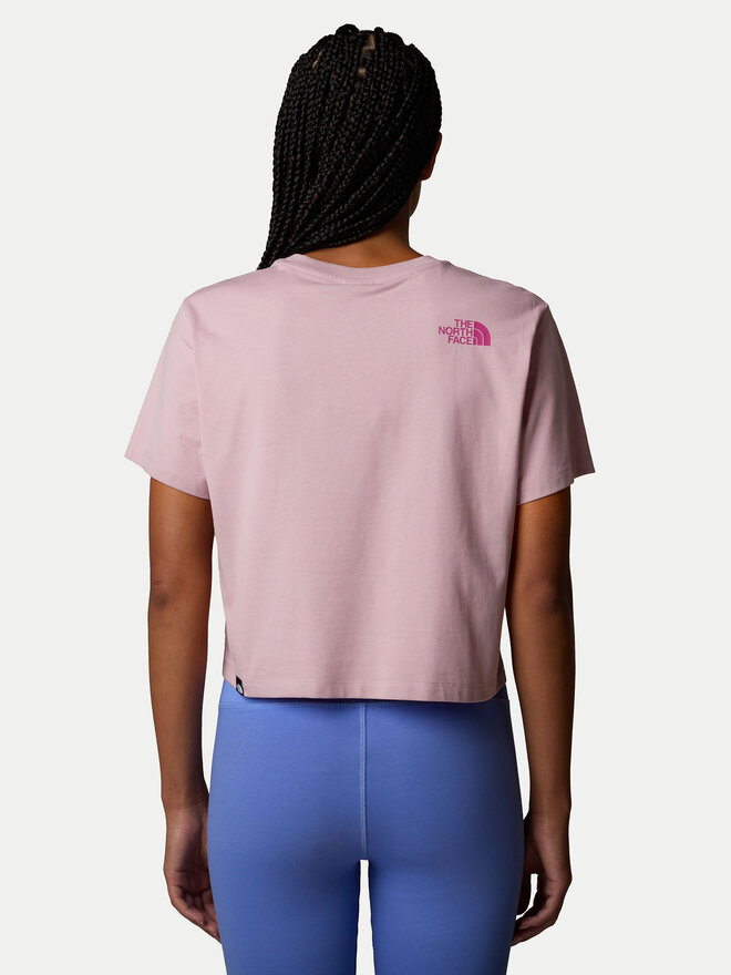 The North Face The North Face Marškinėliai Easy NF0A8A6H Rožinė Loose Fit