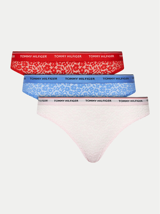 Tommy Hilfiger Tommy Hilfiger Набір з 3 пар класичних трусів UW0UW04897 Кольоровий