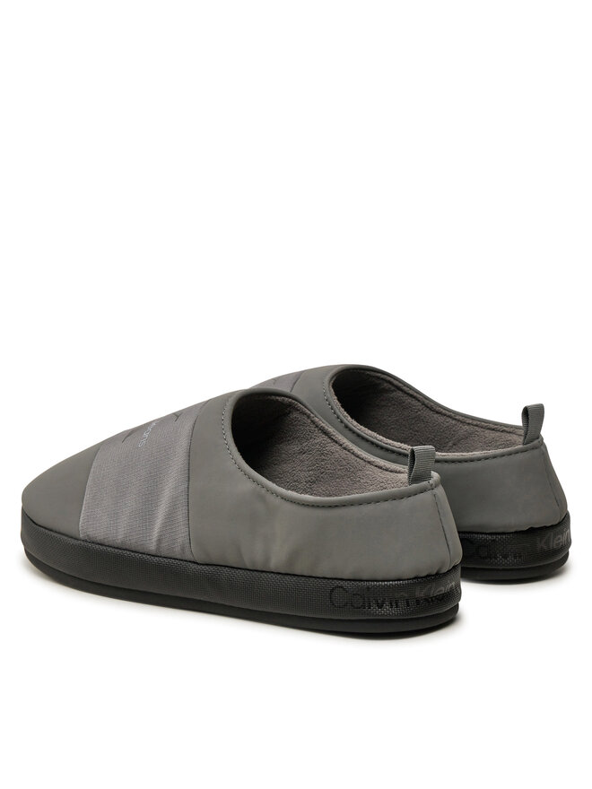 Calvin Klein Jeans Hausschuhe Calvin Klein Jeans Home Slipper Mono YM0YM00840 Grau