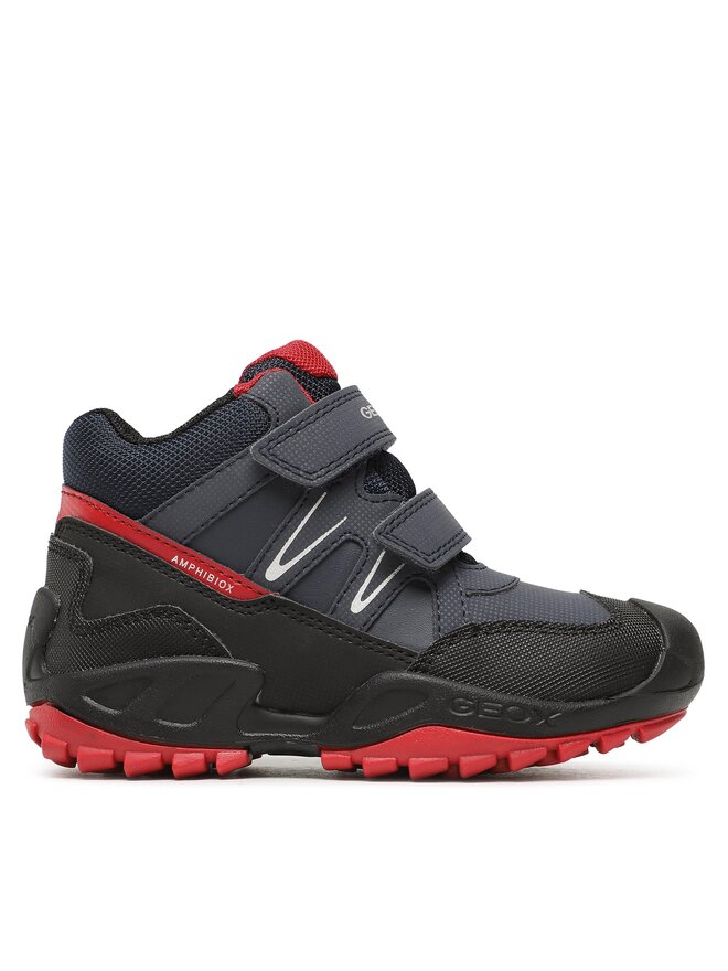 Bottes de neige Geox Jr New Savage B Abx J261WA 0CEFU C0735 S Bleu marine chaussures