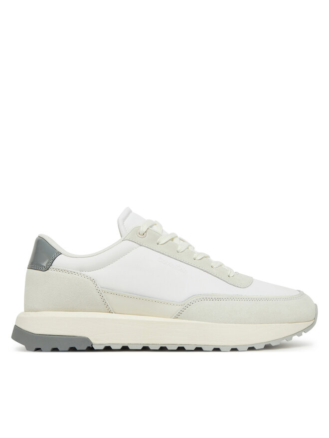 Calvin Klein Snīkeri Calvin Klein Low Top Lace Up Repreve Mix HM0HM01714 Balts