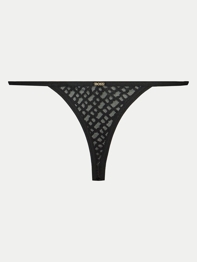 BOSS Boss Stringtanga 50520383 Schwarz