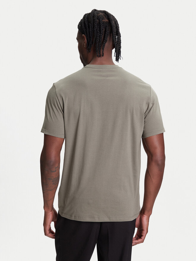Calvin Klein Calvin Klein Camiseta Box Tape Graphic LV04RC854G Verde Regular Fit