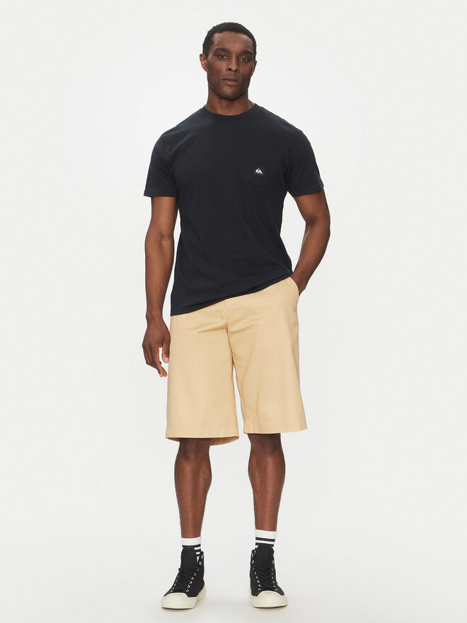 Quiksilver Quiksilver Marškinėliai EQYZT08035 Juoda Regular Fit