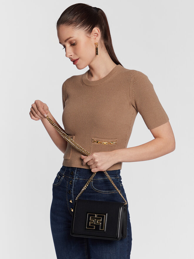 Marsupio Elisabetta Franchi BM 01A 21E2 V240 Nero escarpe