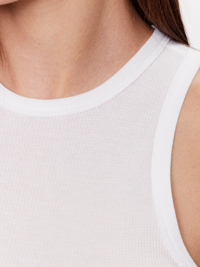 Champion Champion Τοπ 116251 Λευκό Regular Fit