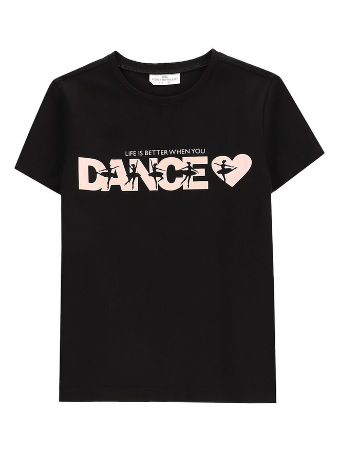 Coccodrillo Coccodrillo T-Shirt WC5143227VGB Μαύρο Regular Fit