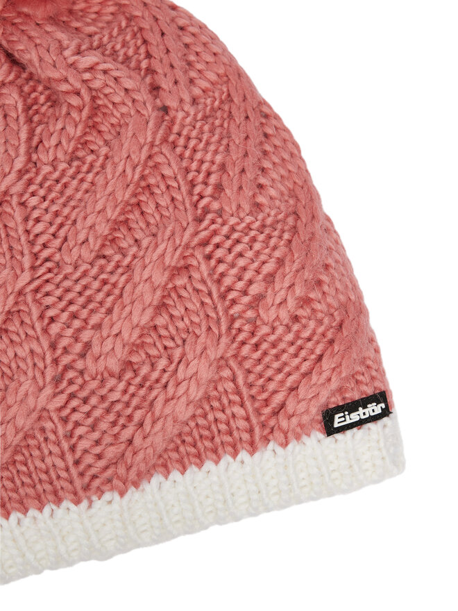 Eisbär Kapa Eisbär Asteria Pompon 77075 450 Rdeča