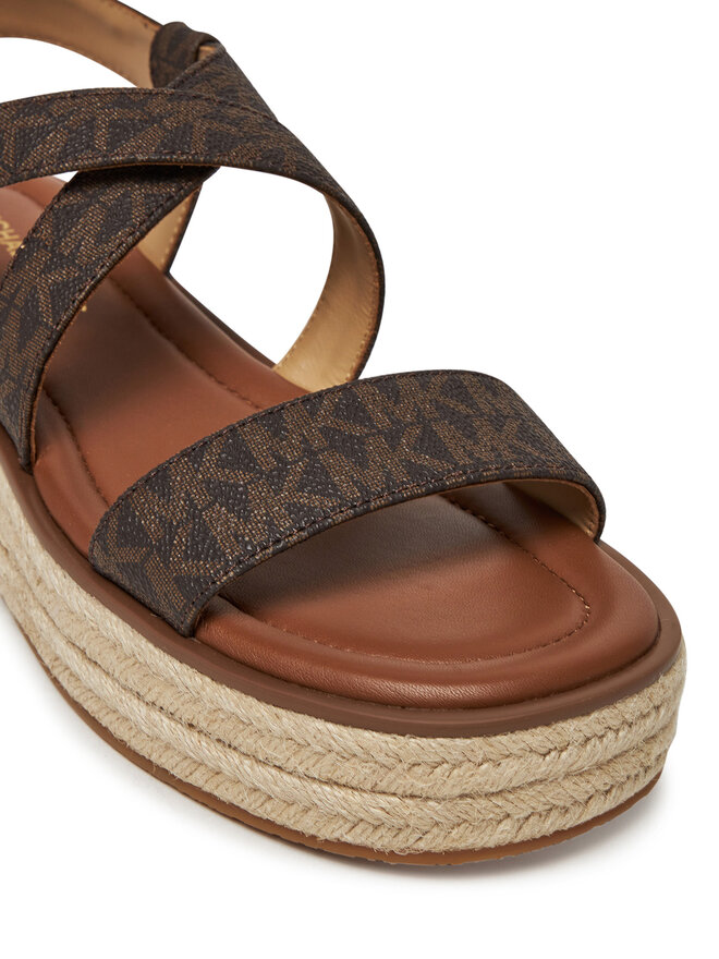 MICHAEL Michael Kors Espadrilles MICHAEL Michael Kors Lynn 40S5LYFS1B Braun