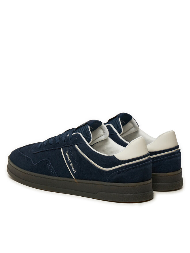 Tommy Jeans Sneakersy Tommy Jeans The Greenwich Suede EM0EM01516 Granatowy