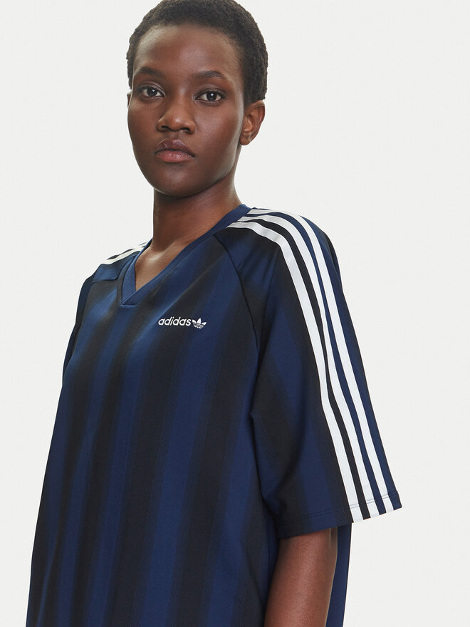 adidas adidas Póló Linear JY2854 Sötétkék Oversize