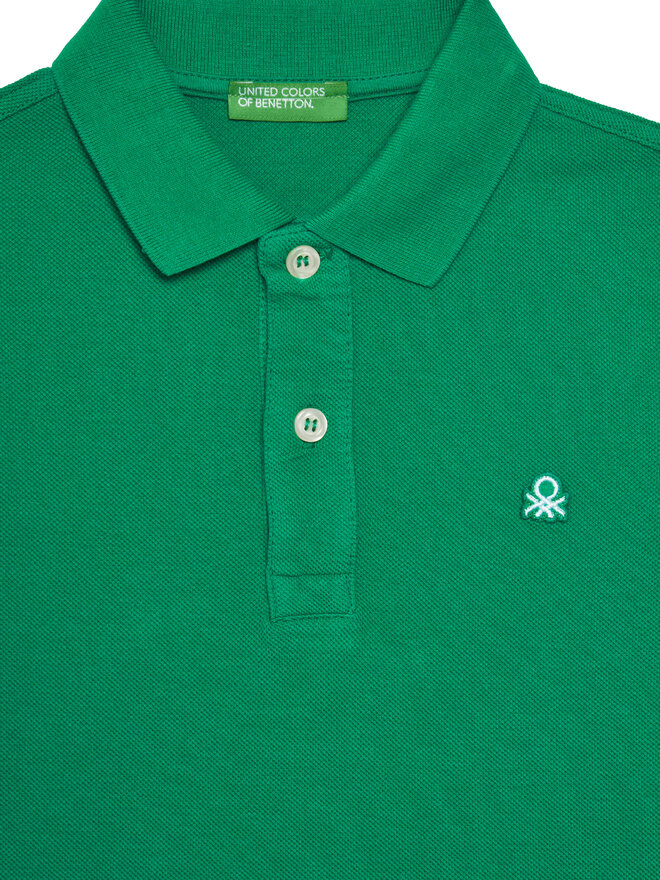 United Colors Of Benetton United Colors Of Benetton Pólóing 3089C300Q Zöld Regular Fit