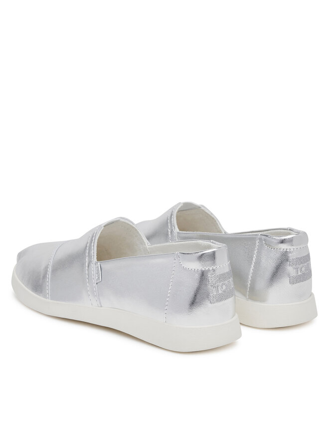 Toms Туфлі Toms Alpargata Plus 10021745 Срібний