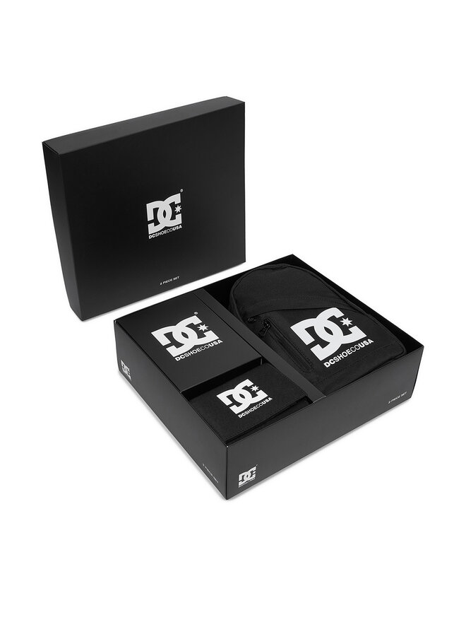 DC Shoes Umhängetasche und Geldbörse Set DC Shoes WBEOHP-DCI-M-001-10 Schwarz