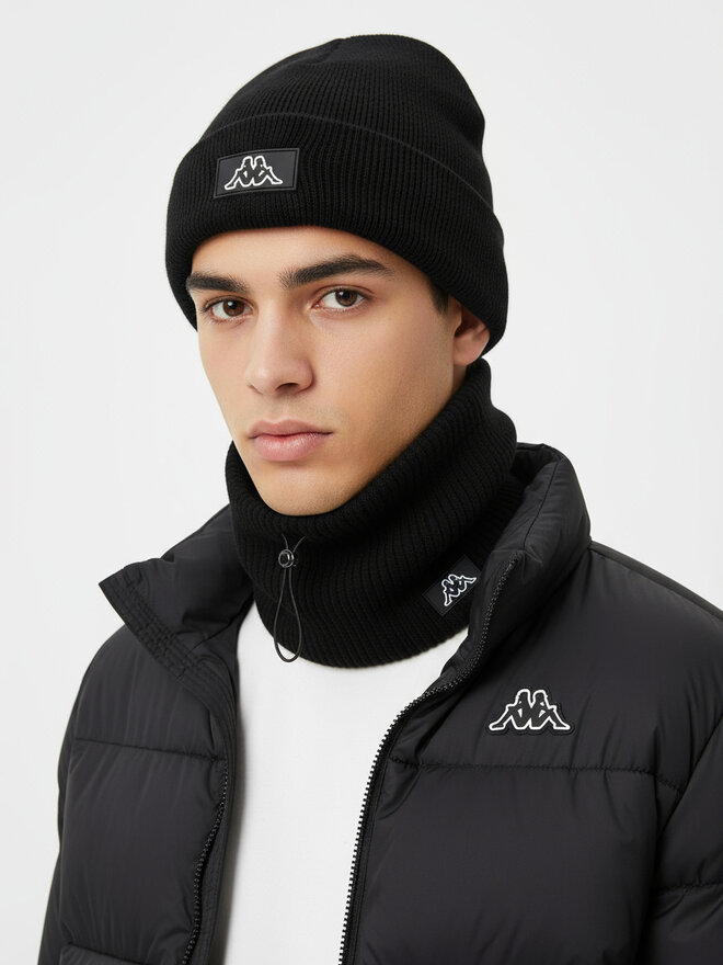 Kappa Loop-Schal Kappa CEO-KAP-U4-001-AW25 Schwarz