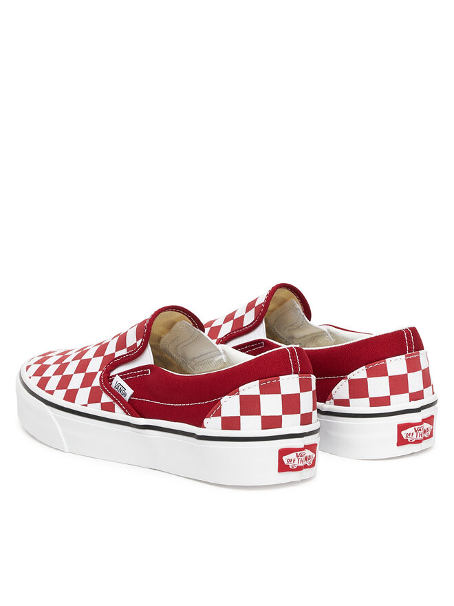 Vans Tenisówki Vans Classic Slip On VN000DAH14A1 Czerwony