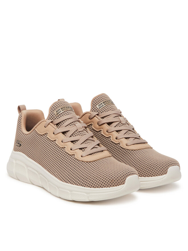Skechers Sportcipők Skechers Bobs B Flex-Visionary Essence 117346/TAN Barna