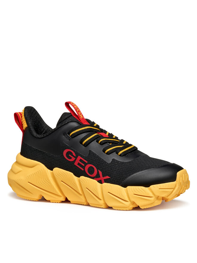 Geox Αθλητικά Geox J Flexyper Fast J46N1A 0149J C0054 D Μαύρο