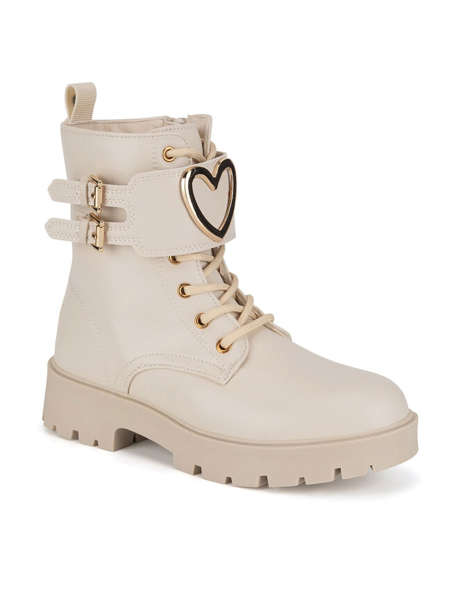 DeeZee Botines planos DeeZee CM231117-2 Beis