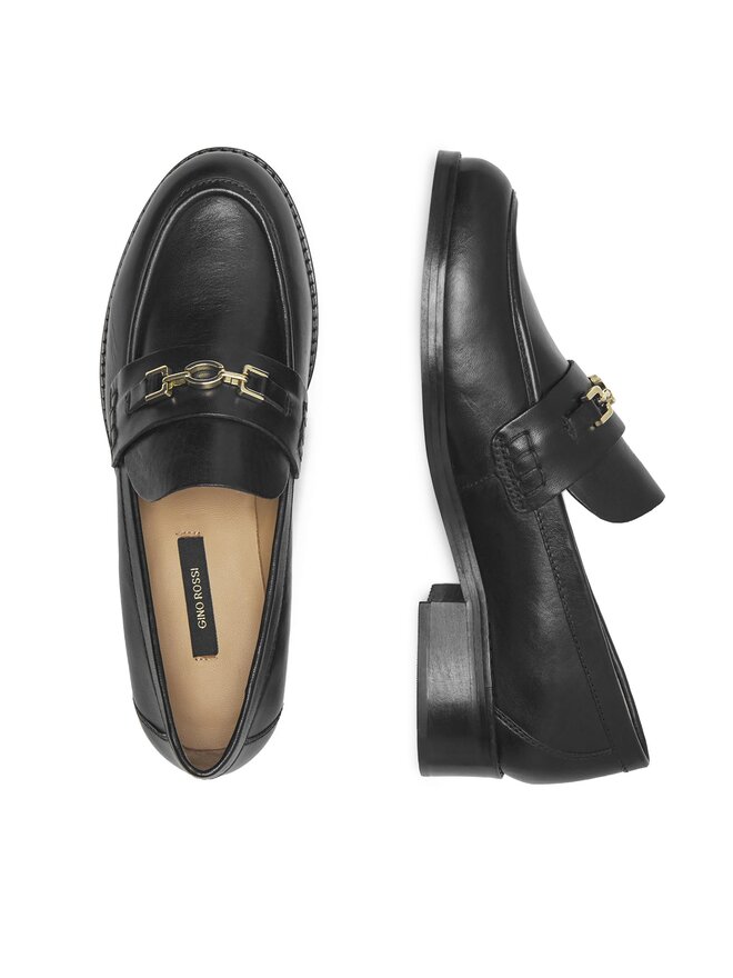 Gino Rossi Loaferke Gino Rossi WILMA-107783 Črna