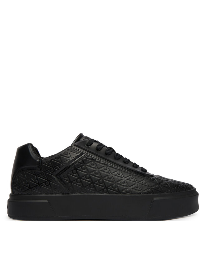 Calvin Klein Sneakers Calvin Klein Beasket Cup Oxf Lup Hf Aop Lth HM0HM02132 Schwarz