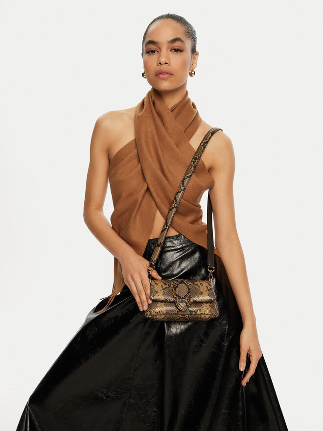 JACQUEMUS Дамска чанта JACQUEMUS Le Petit Bambimou 233BA335-3198 Кафяв