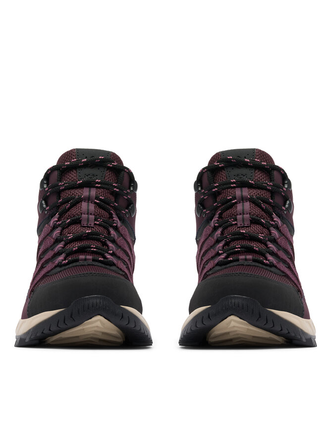 Columbia Trekkingschuhe Columbia Strata Trail Mid 2078561 Dunkelrot