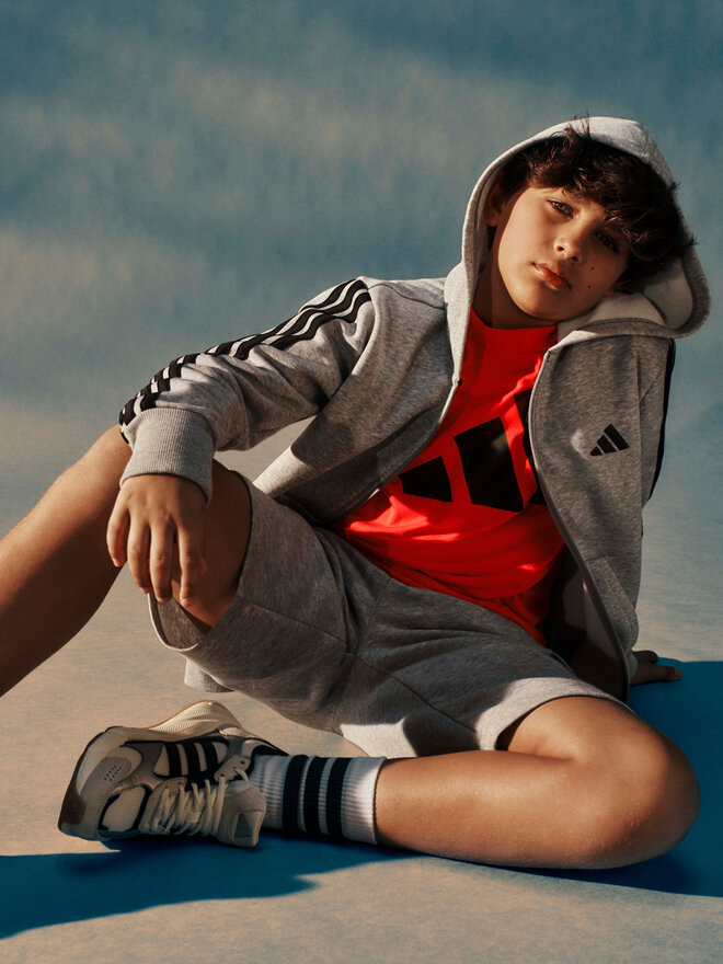 adidas adidas Marškinėliai Essentials JC9664 Raudona Regular Fit